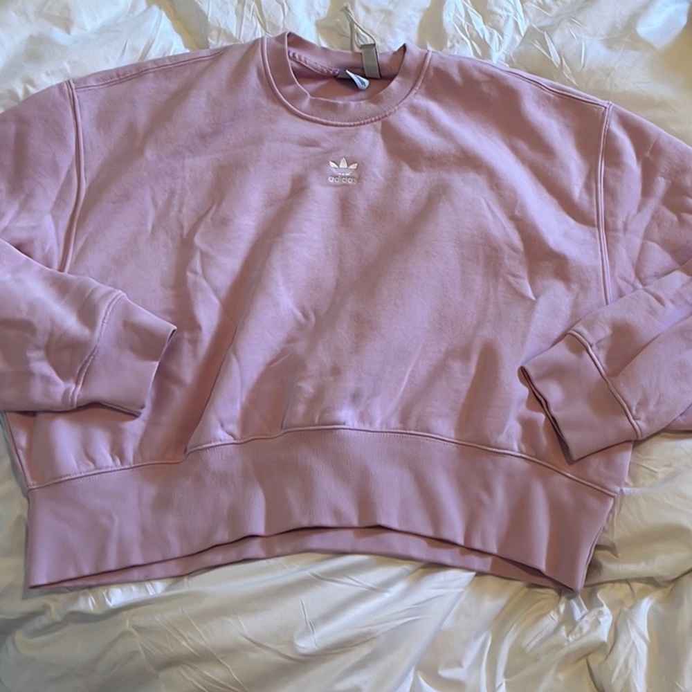 PINK ADIDAS SWEATSHIRT